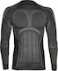 Cofra Bryne Herren Thermo Langarmshirt Schwarz