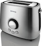 Gorenje T1000E Toaster 2 Slots 1000W Inox