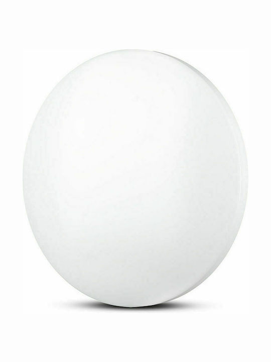 V-TAC Rotund În aer liber Panou LED Putere 36W cu Alb Cald Lumini 48x48cm.