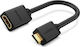 Ugreen Конвертор mini HDMI мъжки към HDMI женски Черен 1бр 20137