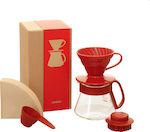 Hario V60 01 Plastic Pour Over Set