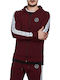Burgundy Hoodie Cardigan