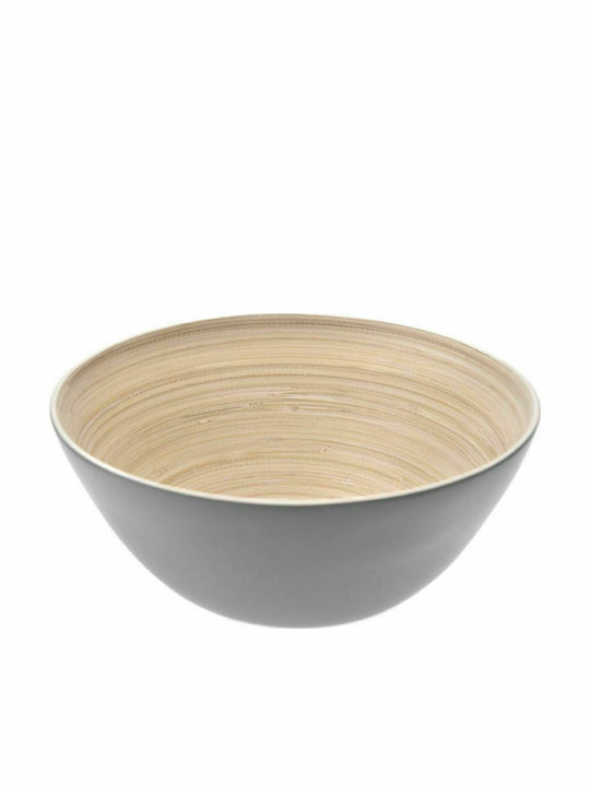 Iliadis Salad Bowl Wooden Γκρι 28x28x12cm 1pcs