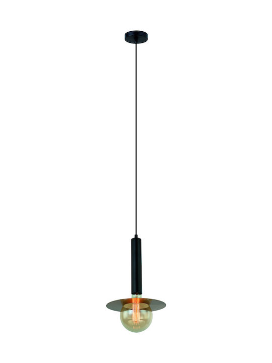 Viokef Louis Pendant Lamp E27 Black