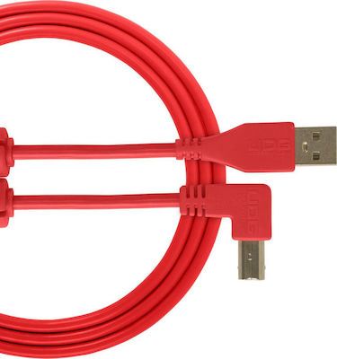 UDG USB 2.0 Cable USB-A male - USB-B male 1m (U95004RD)