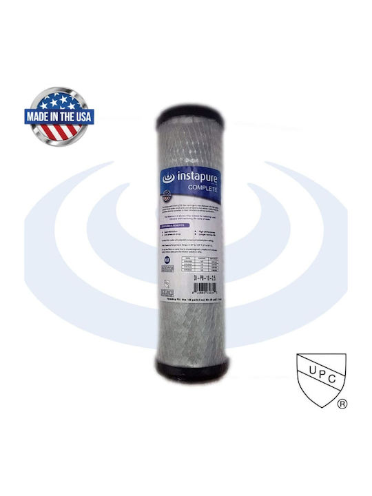 Instapure Countertop and Under Sink Water Filter Replacement made of Activated Carbon 10" DI-PB-10-2 0.5 μm