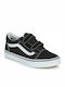 OLD SKOOL V Παιδικά Sneakers με Σκρατς Μαύρα