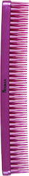 Denman Tame & Tease Styling Comb Pink