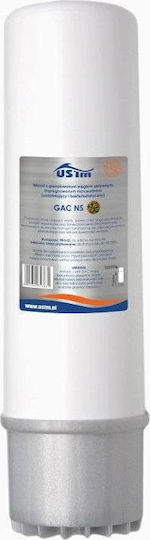 USTM Filtru De Apă De Schimb Deasupra Și Sub Blat Din Carbon Activat 10" GAC NS 5 μm