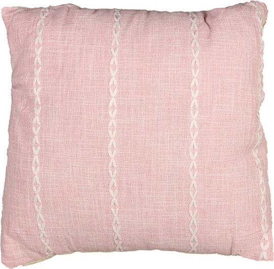 TnS Zierkissen Rosa 42x42cm