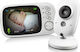 Wireless Baby Monitor with Camera & Screen 3.2" , Two-way Communication & Lullabies