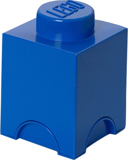 LEGO Children's Storage Box made of Plastic 1-Stud 5004268 Blue 12x12x18cm 1pcs 5004268