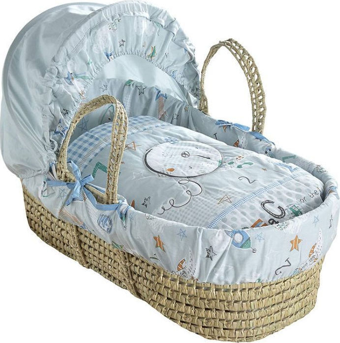 Clair De Lune Palm Moses Basket Forty Winks Skroutz.gr