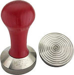 Motta 8500 Tamper with Flat Surface 58mm Red