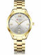 Curren Women's Watch with Gold Metal Bracelet