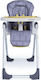 Cosatto Noodle 0+ Foldable Highchair with Metal Frame & Fabric Seat Purple