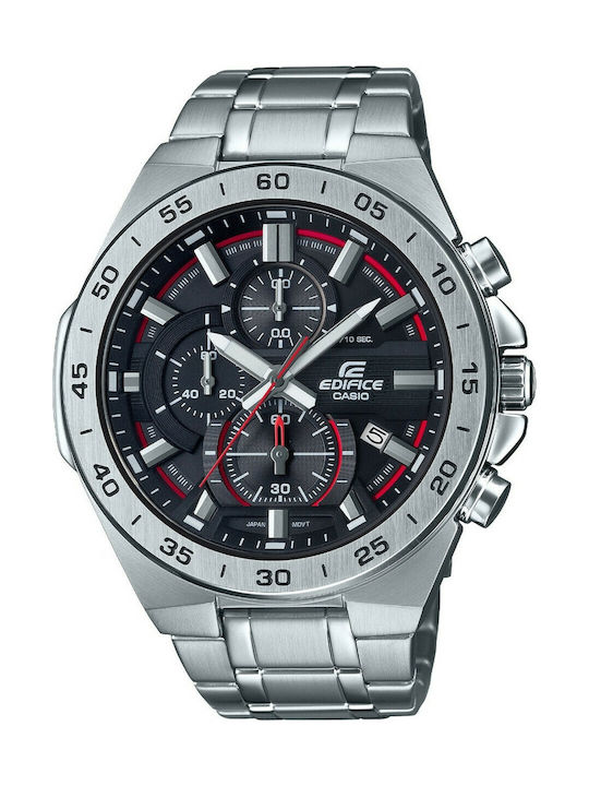 Casio Edifice EFV 564D 1AVUEF Black Silver Skroutz.gr