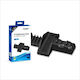Dobe PS4 Pro Multi-functional Charging & Cooling Stand Βάση Φόρτισης για 2 χειριστήρια PS4 Μαύρη TP4-837