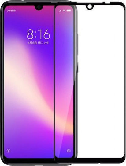 Full Glue Full Face Tempered Glass Μαύρο (Redmi Note 8T)