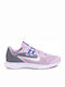 Downshifter 9 Αθλητικά Παιδικά Παπούτσια Running με Κορδόνια Iced Lilac / White / Smoke Grey