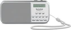 Technisat TechniRadio Ραδιοφωνάκι Επαναφορτιζόμενο DAB+ με USB Λευκό White
