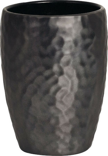 Dimitracas Επιτραπέζια Ποτηροθήκη Κεραμική Pearl Black