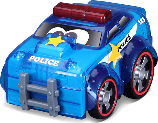 Bburago Junior Push & Glow Police Car Αυτοκινητάκι Αστυνομικό για 3+ Ετών