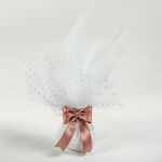 Wedding Favourites with Pink Gold Ribbon