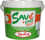 Χρωτέχ Save Plus Eco Πλαστικό Χρώμα Οικολογικό για Εσωτερική Χρήση 3lt