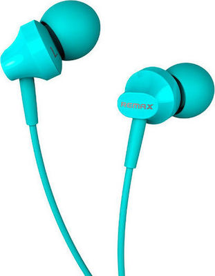 Remax RM-501 In-ear Handsfree με Βύσμα 3.5mm Μπλε