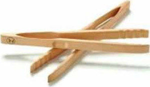 Oz Tongs Meat Wooden 30cm