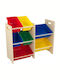 Kidkraft Kinder Aufbewahrungsbox aus Holz 7 Bin Storage Mehrfarbig 83x30x73.66cm 8Stück