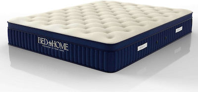 Bed & Home Pillow Top Gold Μονό Ανατομικό Στρώμα Latex 100x200x25cm με Ανεξάρτητα Ελατήρια & Ανώστρωμα