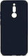 iNOS Soft TPU Silicone Back Cover Navy Blue (Re...