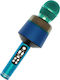 Wireless Karaoke Microphone Q008 Blue