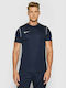 Nike Park 20 Bărbați T-shirt Sportiv cu Mânecă Scurtă Dri-Fit Albastru marin