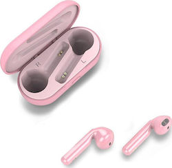 Fineblue L8 Earbud Bluetooth Handsfree Earphones with Charging Case Pink