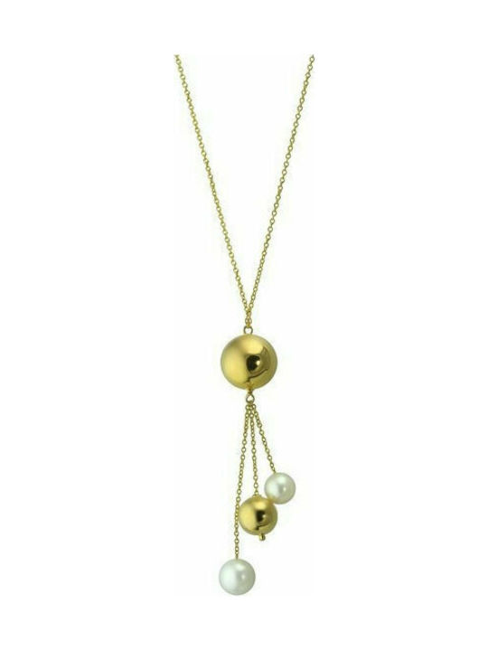 Necklace 14K Gold with Pearl