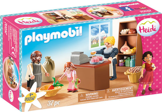 Playmobil Хайди Keller's Village Shop за 4+ години години