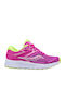 Cohesion 13 LTT Kids Sports Shoes Running with Laces Fuchsia