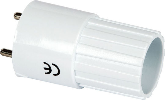 VK Lighting Steckdosenadapter von G13 zu G5 in Weiß Farbe Set 1Stück 20081-144639