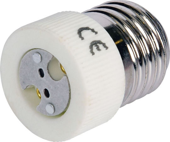 VK Lighting Socket Adapter from E27 to MR16 in White color Set 1pcs 20081-134639