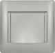 Elmark Rhyme Power Socket Grey Metallic 1pcs