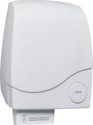 Gloria Plastic Hand Dryer with Sensor Nota 43-8825 White 1kW