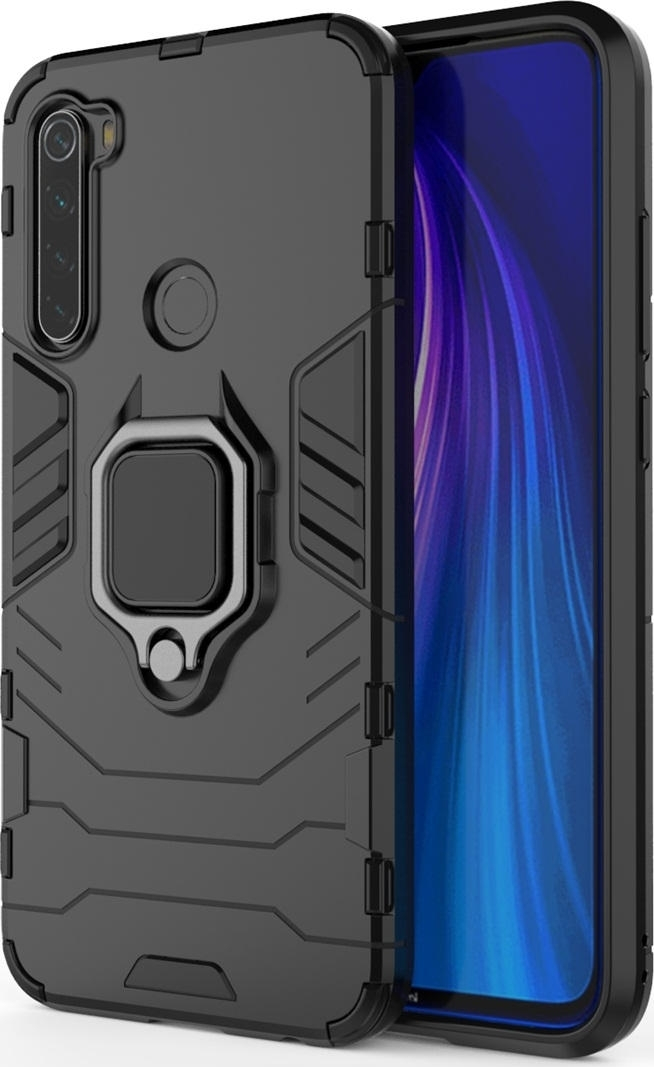 Armor Ring Back Cover Μαύρο (Redmi Note 8) Skroutz.gr