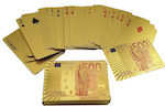 Plastic Card Deck Gold