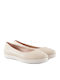 Leather Ballerinas Genova Beige