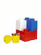 Lego Kids Plastic Toy Storage Box Brick Multicolour 33x25cm