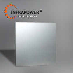 Infrapower VCIR-400-G Infrared Heating Panel Wall Glass 400W Mirror 60x60cm