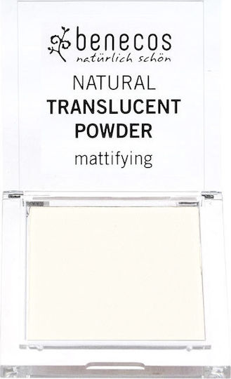 Benecos Natural Translucent Powder Πούδρα Mattifying Mission Invisible 6.5gr